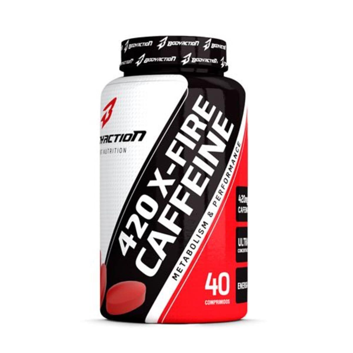 420 X-Fire Caffeine - 40 Comprimidos - BodyAction