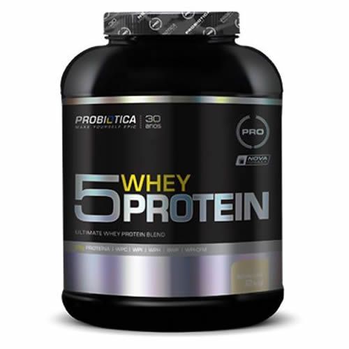 5 Whey Protein - 2000g Baunilha - Probi�tica