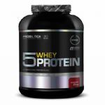 5 Whey Protein - 2000g Morango - Probi�tica