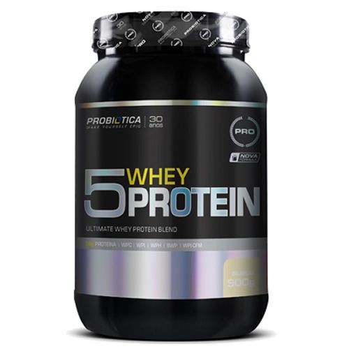 5 Whey Protein - 900g Baunilha - Probi�tica