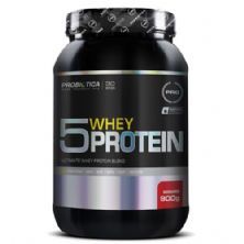 5 Whey Protein - 900g Morango - Probi�tica