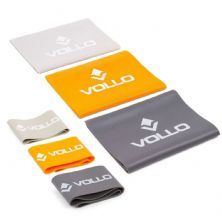 6 Faixas El�sticas - 3 Bands e 3 Mini Bands - Vollo Sports