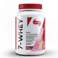 7 Whey Creamy - 900g Morango - Vitafor*** Data Venc. 28/02/2021