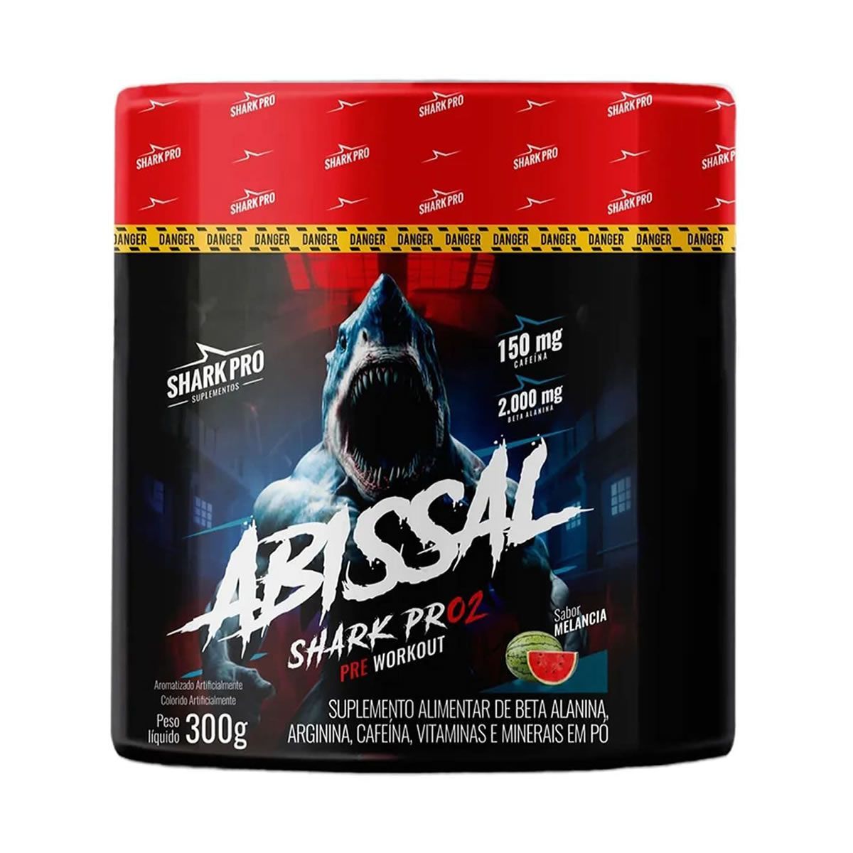 Abissal Pre Workout - 300g Melancia - Shark Pro