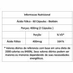 �cido F�lico - 60 C�psulas -  Bioklein