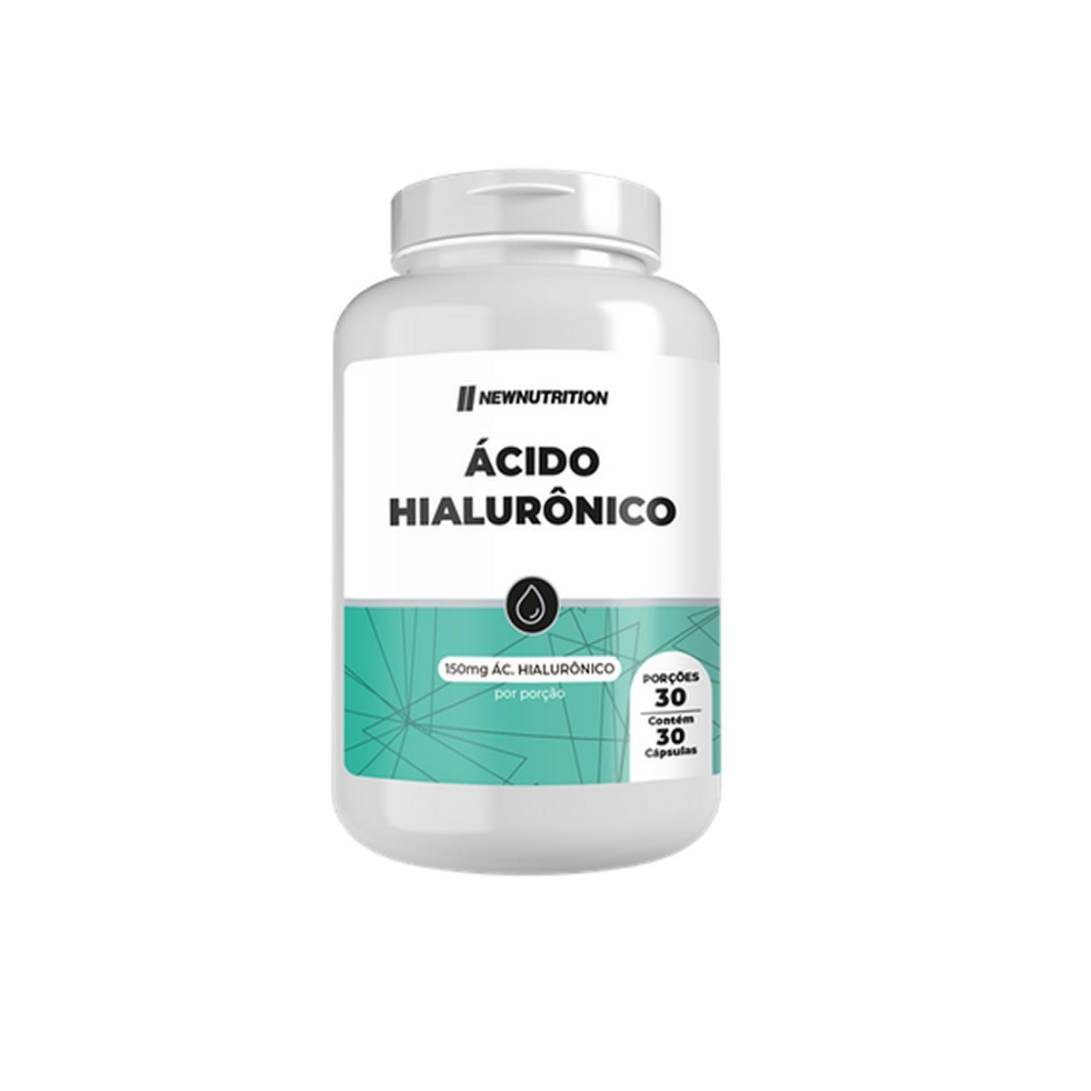 �cido Hialur�nico 150mg - 30 C�psulas - NewNutrition