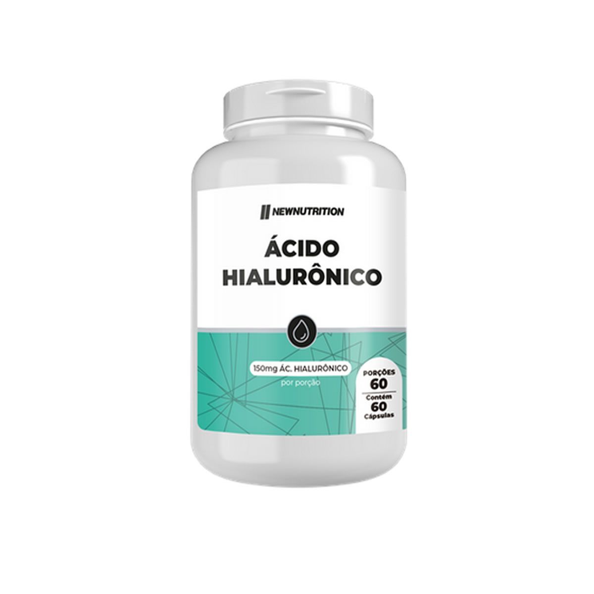 �cido Hialur�nico 150mg - 60 C�psulas - NewNutrition