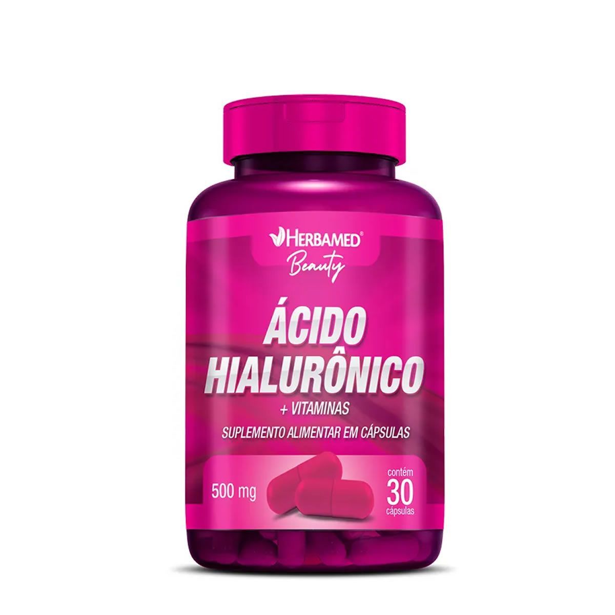 Acido Hialur�nico + Vitaminas - 30 C�psulas - Hermabed*** Data Venc. 30/8/23