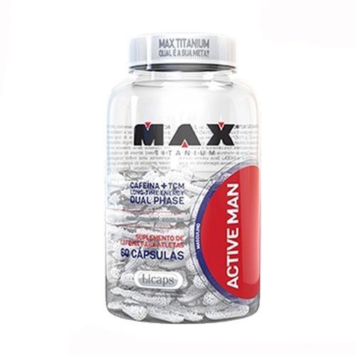 Active Man - 60 C�psulas - Max Titanium