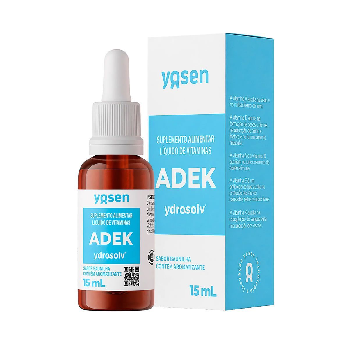 Adek Ydrosolv - 15ml Baunilha - Yosen
