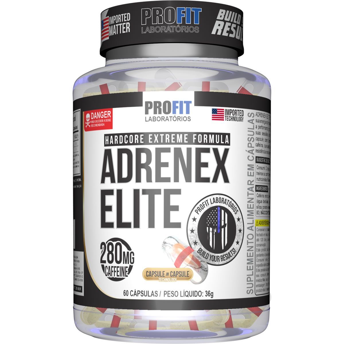 Adrenex Elite - 60 C�psulas - Profit