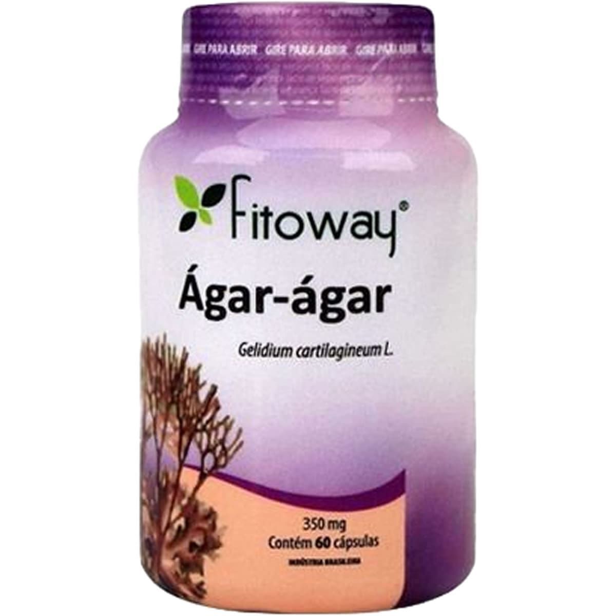 �gar-�gar - 60 C�psulas - Fitoway