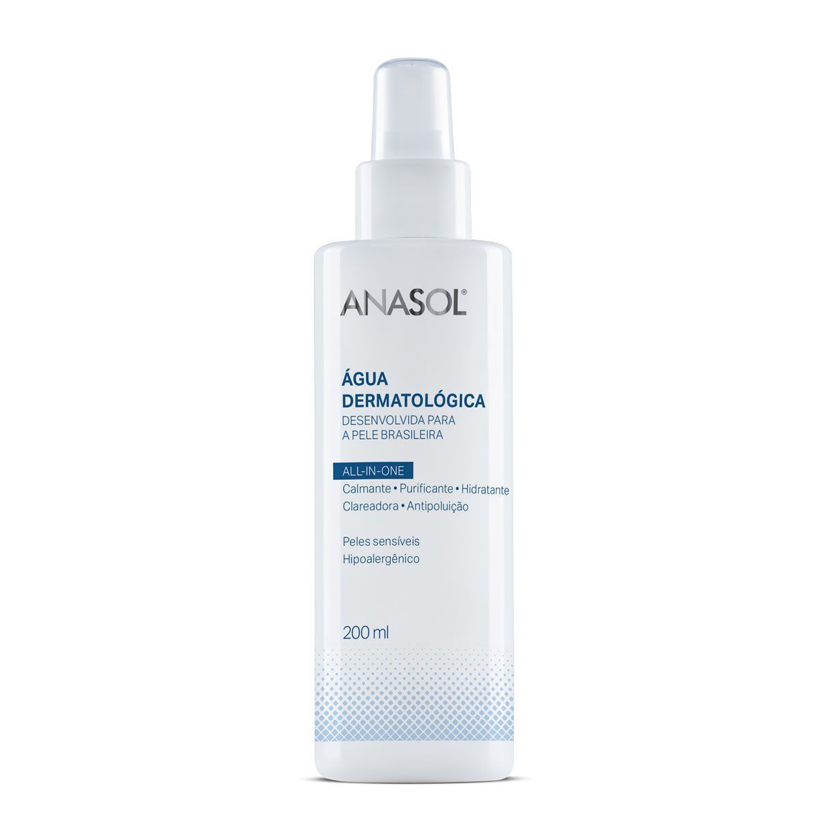 �gua Dermatol�gica - 200ml - Anasol*** Data Venc. 30/04/2023