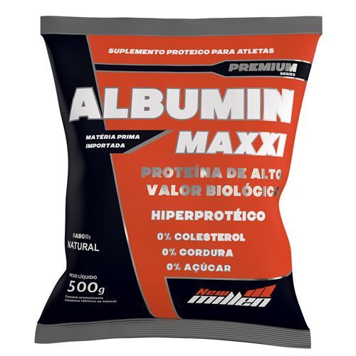 Albumin Maxxi - 500g Natural - New Millen