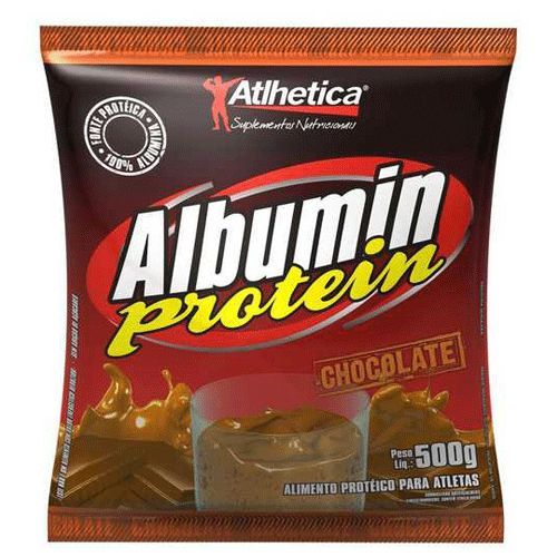 Albumin Protein - Chocolate 500g - Atlhetica