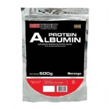 Albumin Proteins - 500g Refil Morango - BodyBuilders
