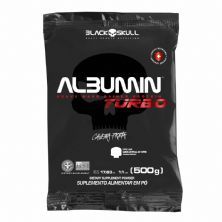 Albumin Turbo - 500g Refil Toffee - Black Skull