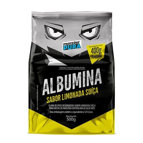 Albumina - 500g Limonada Sui�a - Prote�na Pura