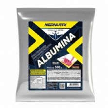 Albumina - 500g Morango e Banana - NeoNutri