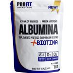 Albumina + Biotina  Refil Stand-Up  - 1000g Amendoim - ProFit