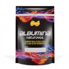 Albumina Refil - 500g Baunilha - Naturovos **NETSHOES