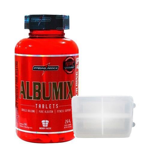 Albumix - 240 tabletes + Porta C�psula - Integralm�dica