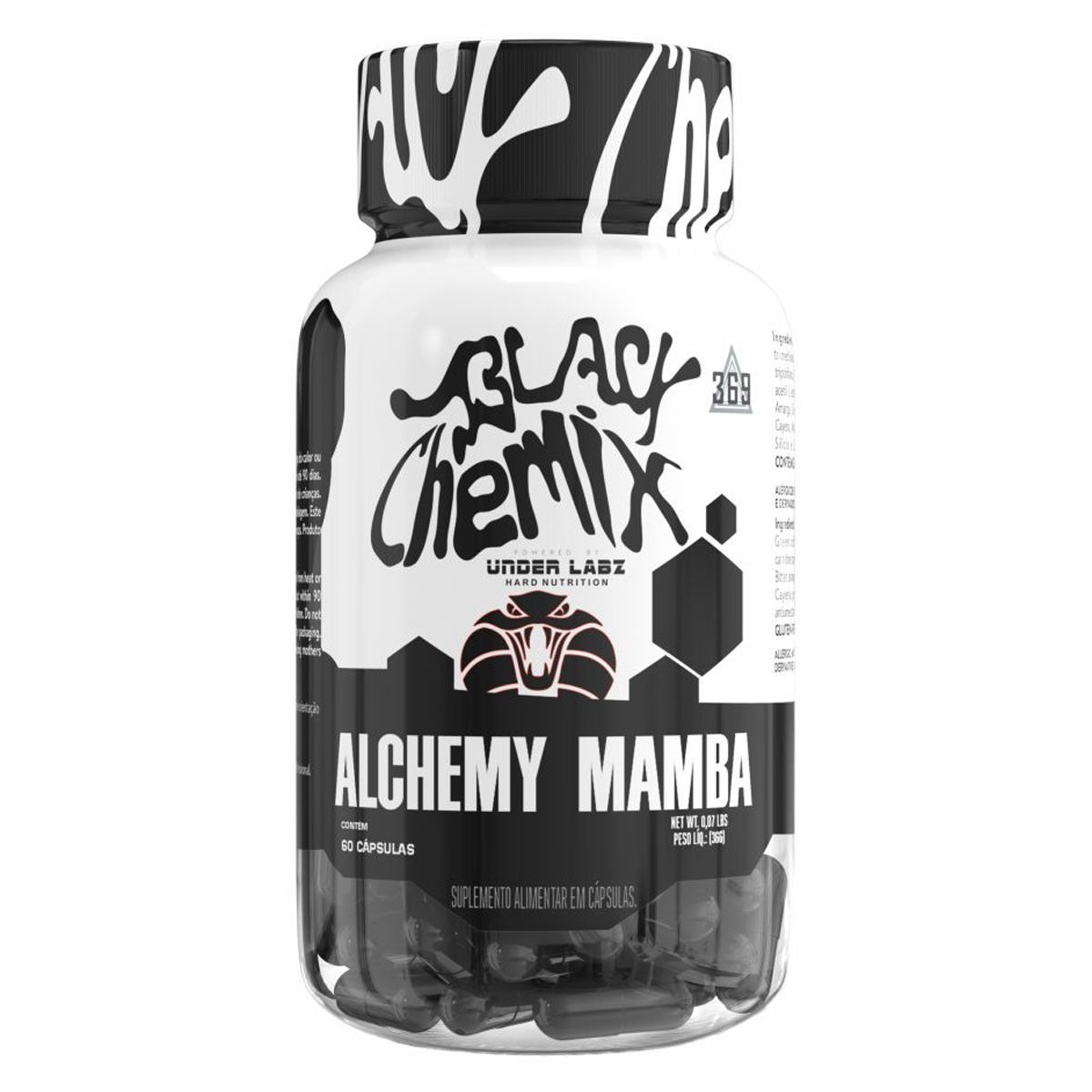 Alchemy Mamba - 60 C�psulas - Under Labz*** Data Venc. 30/10/2023