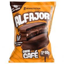 Alfajor - 1 Unidade 50g Caf� - NewNutrition