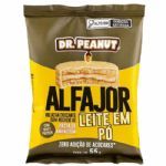Alfajor com Pasta de Amendoim - 1 Unidade 55g Leite em P� - Dr. Peanut*** Data Venc. 16/06/2025