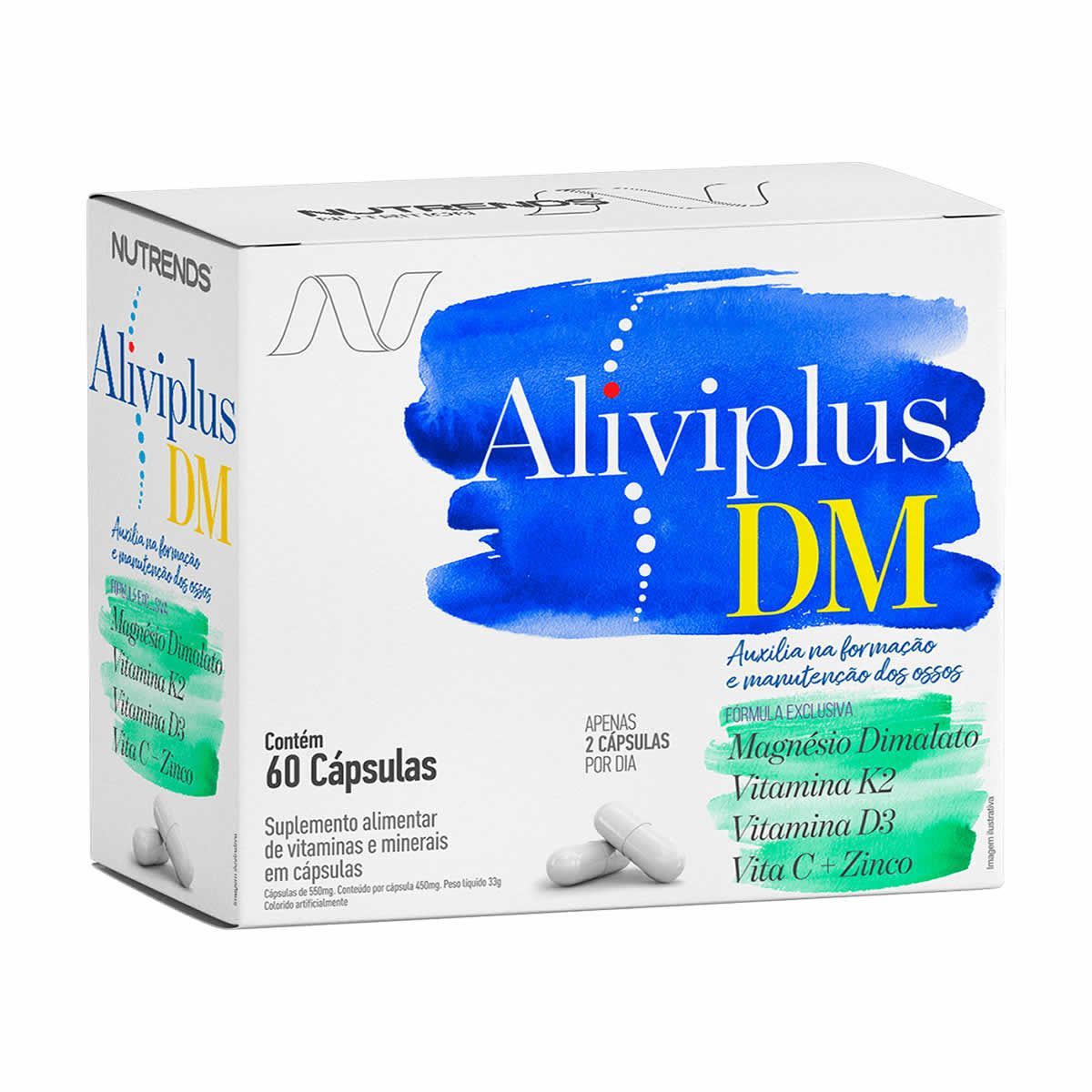 Aliviplus DM - 60 C�psulas - Nutrends*** Data Venc. 30/11/2022