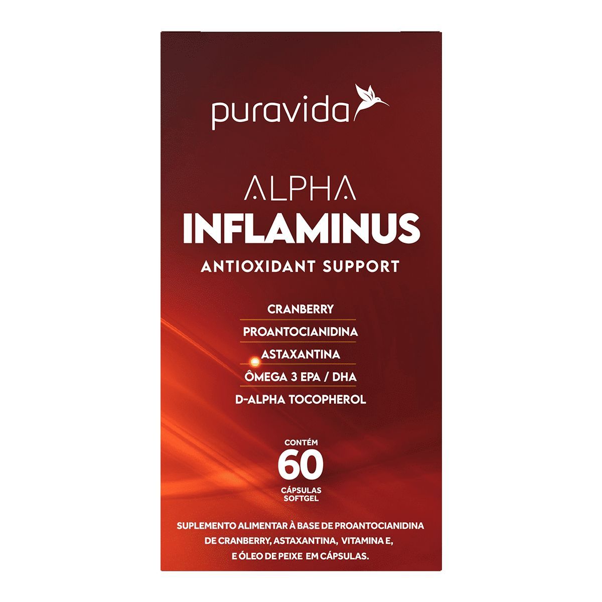 Alpha Inflaminus - 60 C�psulas Softgel - Puravida