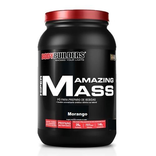 Amazing Mass - 1500g Morango - BodyBuilders