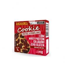 Amendo Cookie - 1 Unidade 45g Frutas Vermelhas - Amendomel