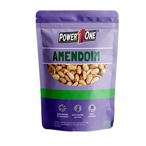 Amendoim - 25g - Power One*** Data Venc. 04/10/2019