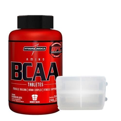Amino BCAA - 150 tabletes + Porta C�psula - Integralm�dica