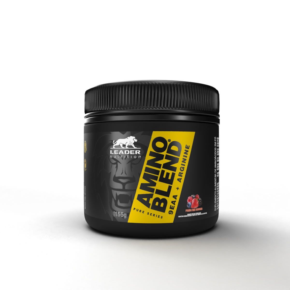 Amino Blend 9 EAA + Arginina - 155g Frutas Vermelhas - Leader Nutrition