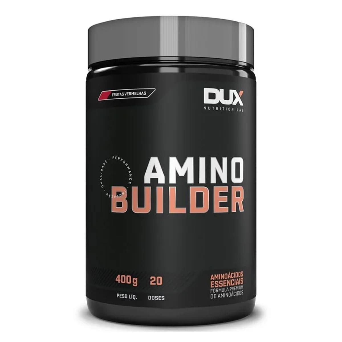 Amino Builder - 400g Frutas Vermelhas - Dux Nutrition*** Data Venc. 30/04/2025