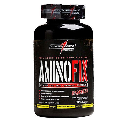 Amino Fix Darkness - 60 Tabletes - Integralm�dica