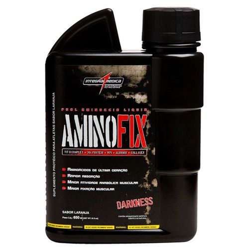 Amino Fix Liquid Darkness - Laranja 650ml - Integralm�dica