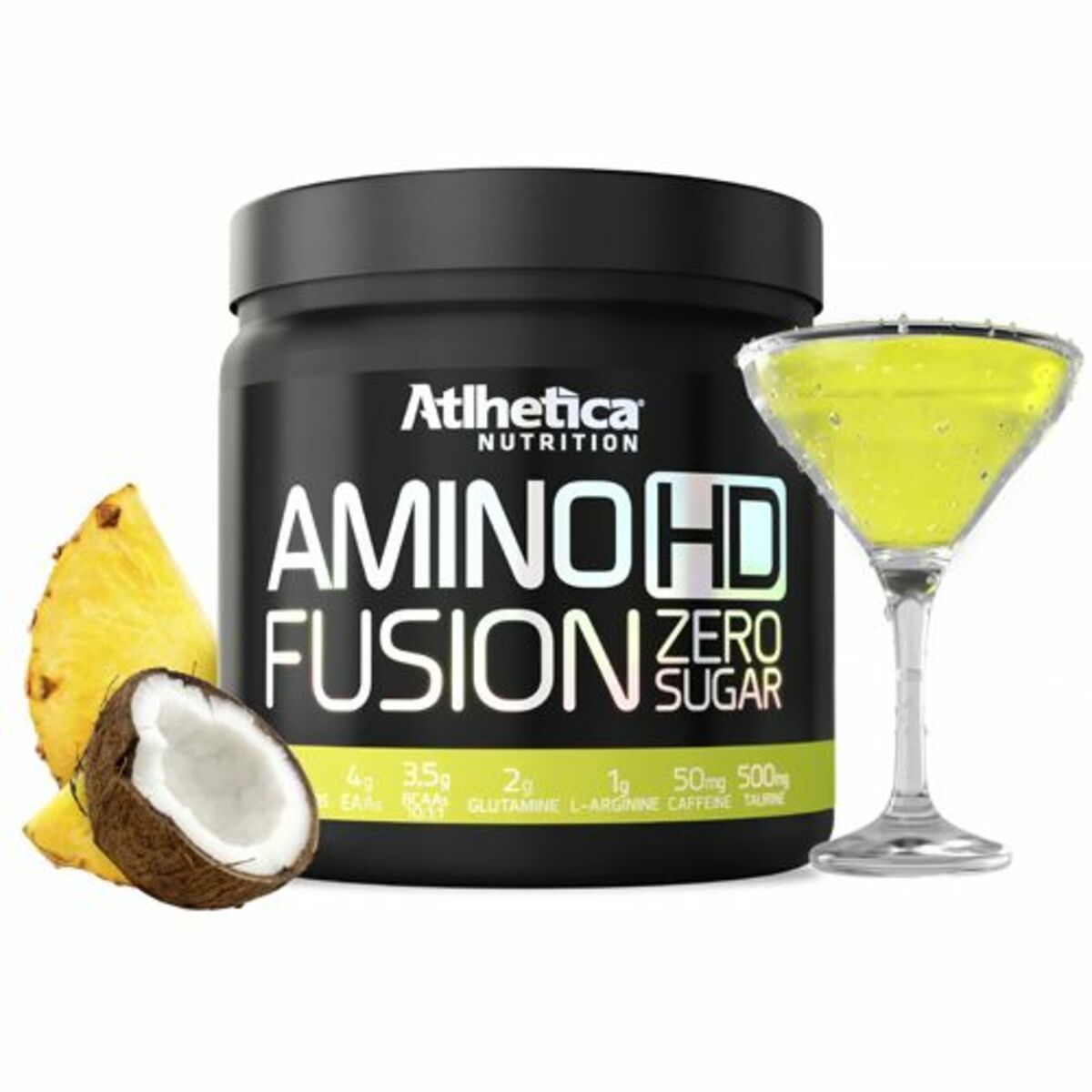 Amino HD Fusion - 450g Pi�a Colada - Atlhetica Nutrition