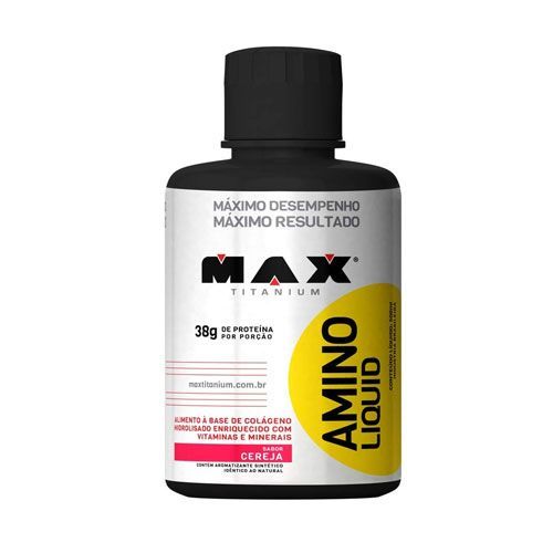 Amino Liquid 500 ml Sabor Cereja - Max Titanium