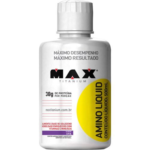 Amino Liquid - 500 ml Sabor Uva - Max Titanium