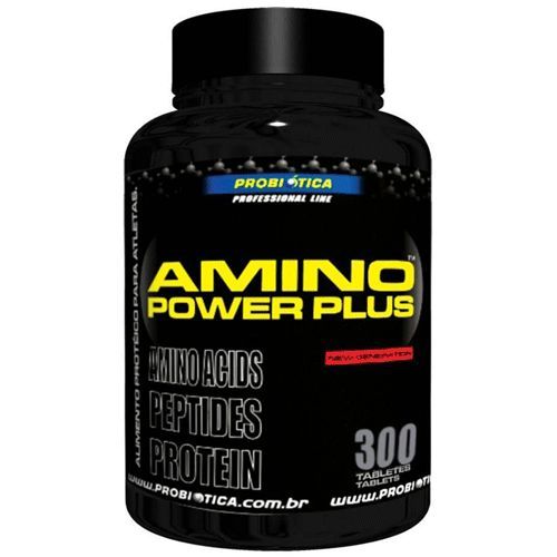 Amino Power Plus - 300 Tabletes - Probi�tica