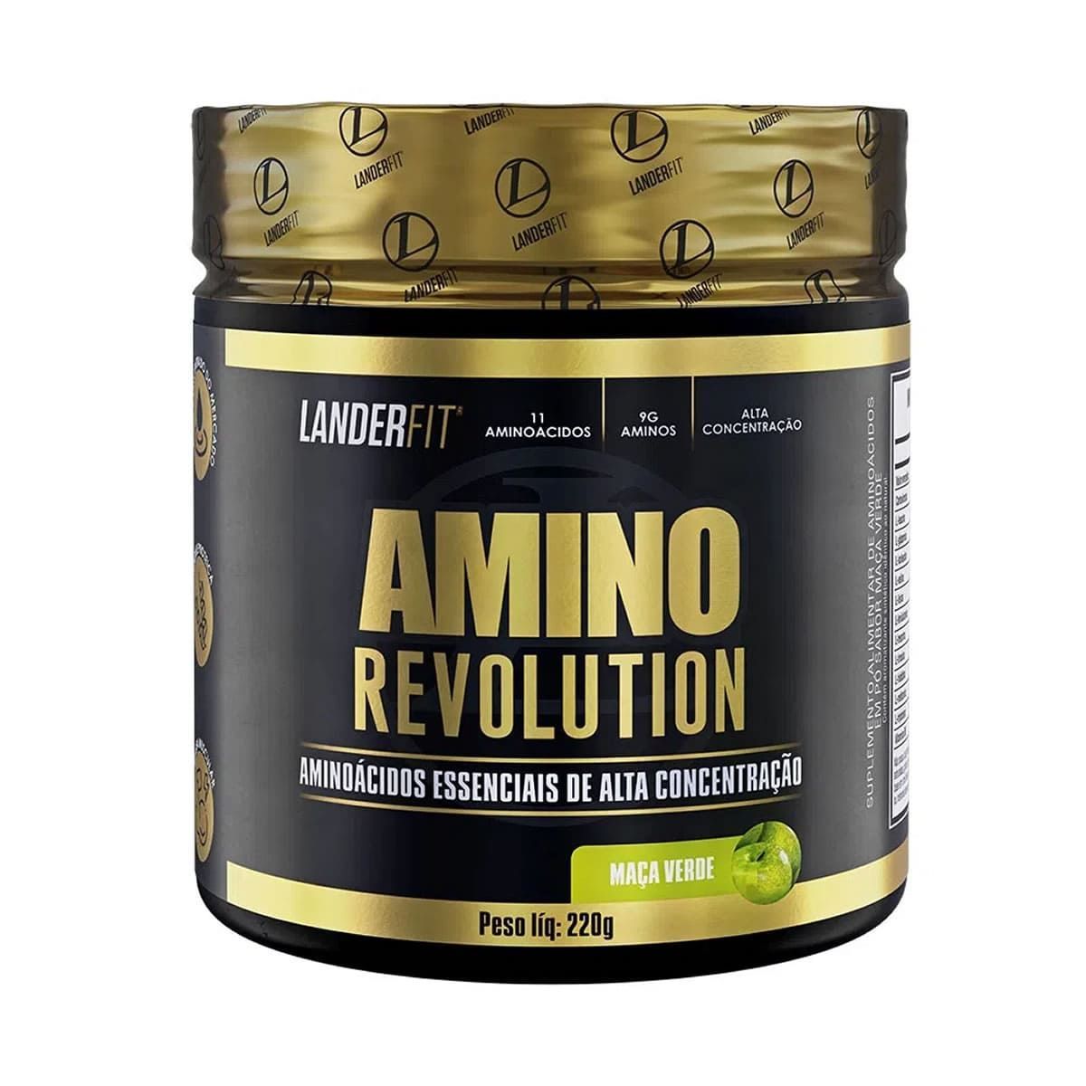 Amino Revolution - 220g Ma�� Verde - Landerfit