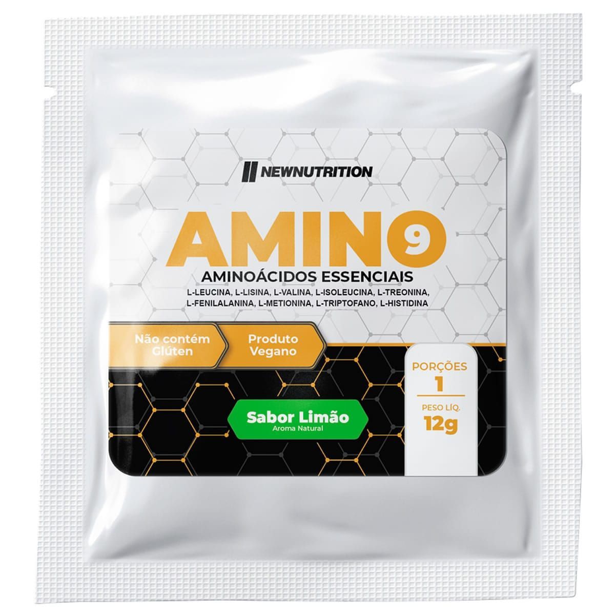 Amino9 - 1 sach� 12g Limao - NewNutrition