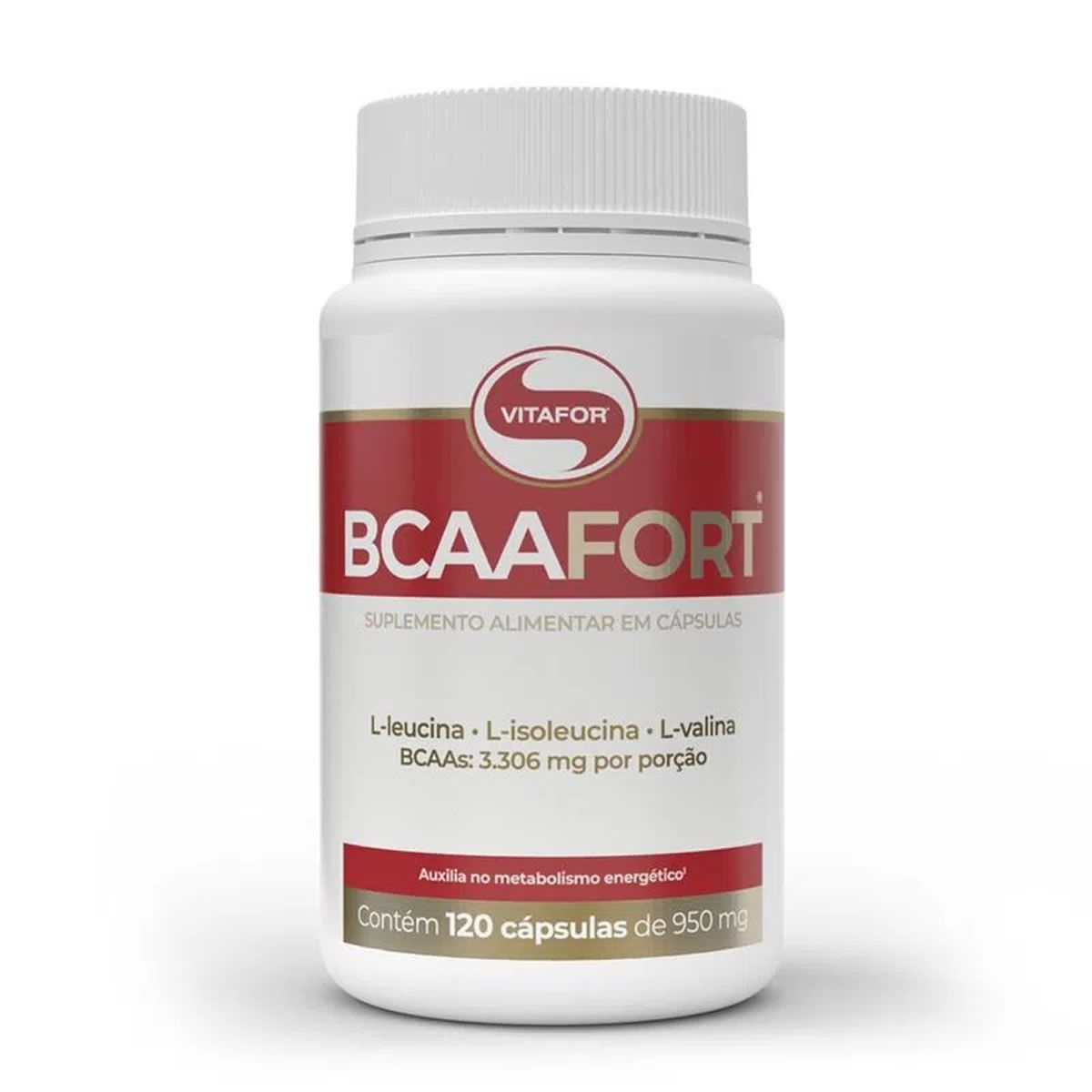 Aminofor BCAA - 120 C�psulas  - Vitafor