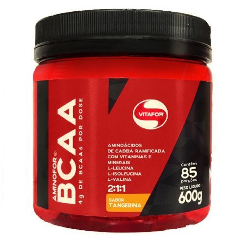 Aminofor BCAA - 600g Tangerina - Vitafor
