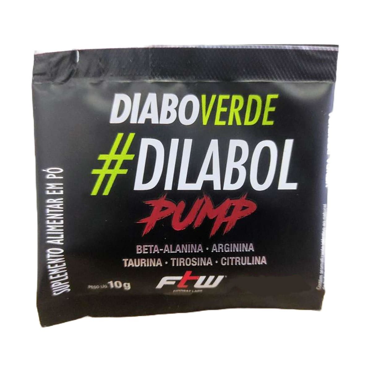 Amostra Gr�tis - Diabo Verde Dilabol Pump - FTW
