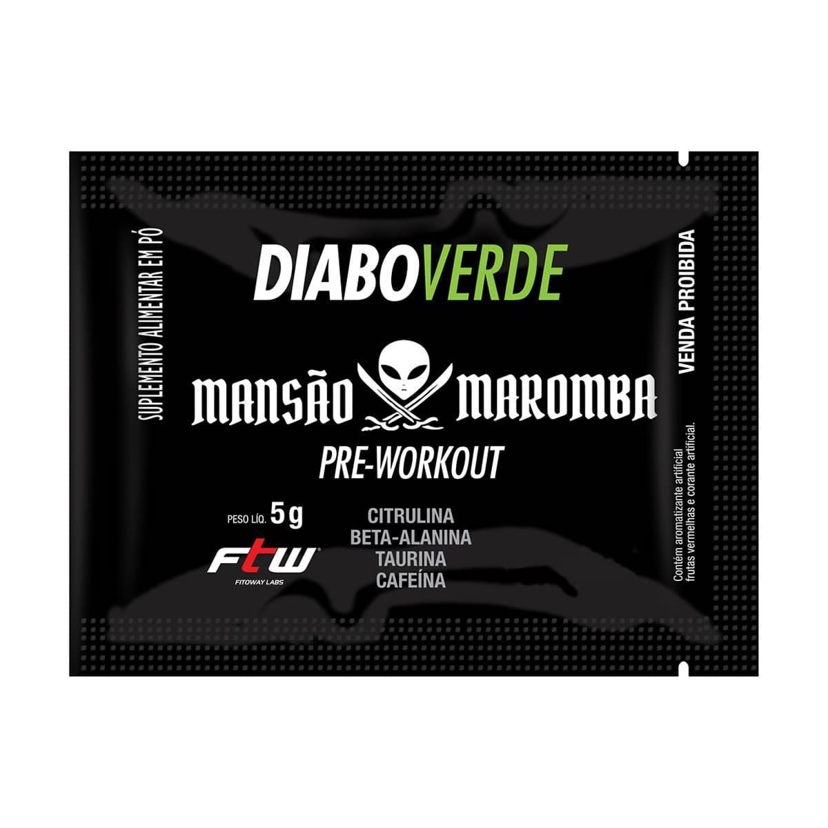 Amostra Gr�tis - Diabo Verde Mansao Maromba - FTW