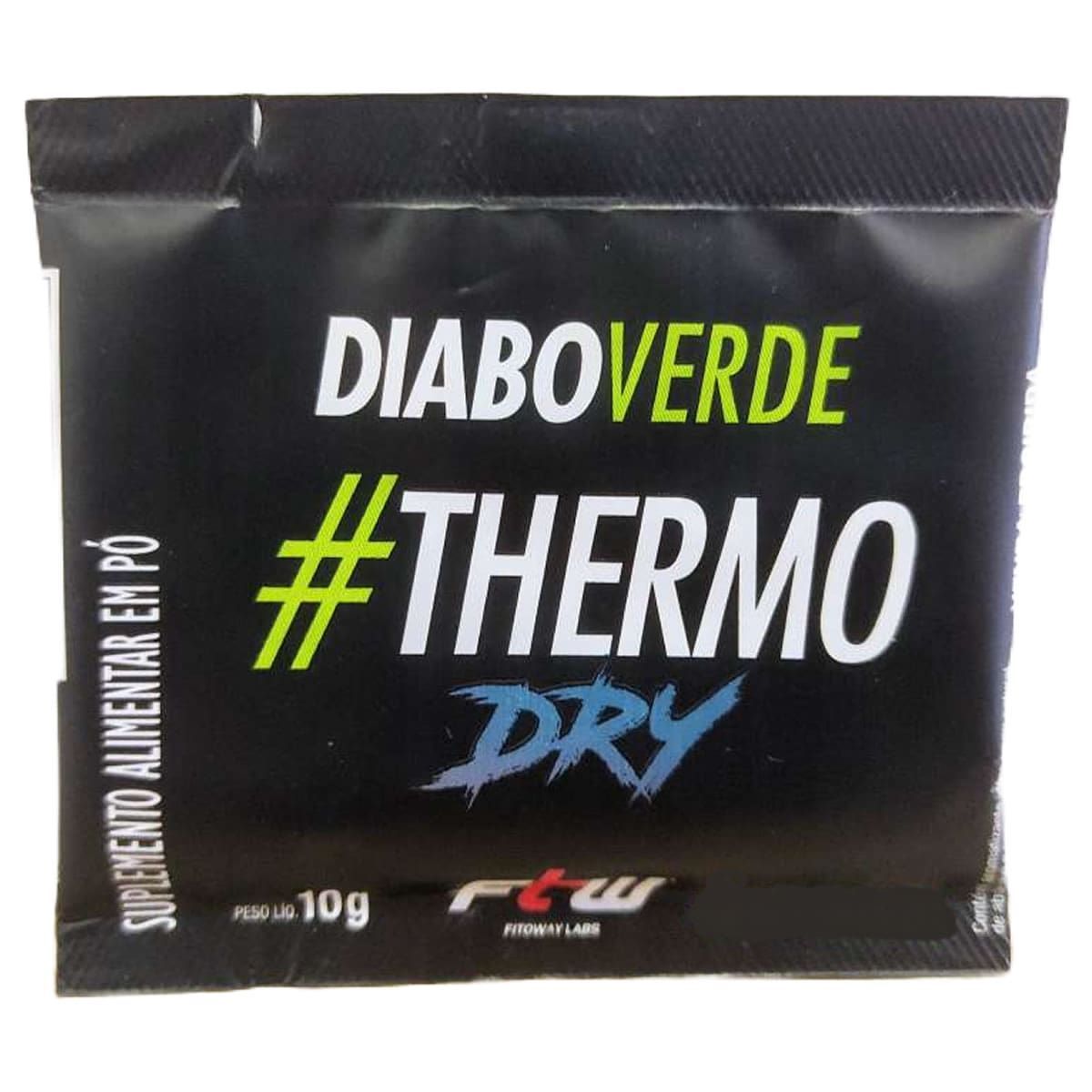 Amostra Gr�tis - Diabo Verde Thermo Dry - FTW